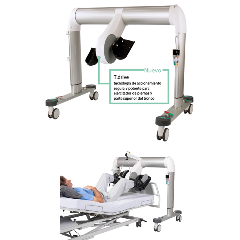 CICLOERGÓMETRO PARA MOVILIZACIÓN TEMPRANA THERA TRAINER BEMO