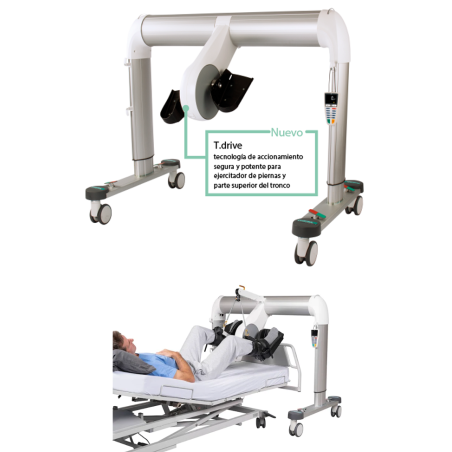 CICLOERGÓMETRO PARA MOVILIZACIÓN TEMPRANA THERA TRAINER BEMO